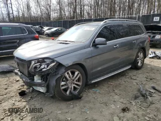 2018 Mercedes-Benz GLS 450 with VIN 4JGDF6EE4JB082713, listed as a Copart auction lot 44273534 with 61,301 mi miles and . Bid and sale history available at DreamBid. Image 1.