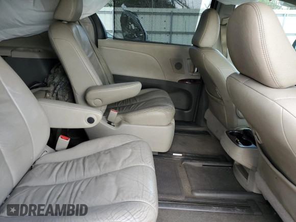2011 Toyota Sienna XLE with VIN 5TDDK3DC8BS030087, listed as a Copart auction lot 53396705 with 223,482 mi miles and Salvage Title. Bid and sale history available at DreamBid. Image 11.