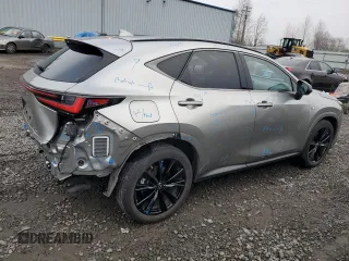 2023 Lexus NX with VIN JTJKKCFZ0P2014650, listed as a Copart auction lot 43068965 with 31,681 mi miles and Salvage Title. Bid and sale history available at carsss.com. Image 3.