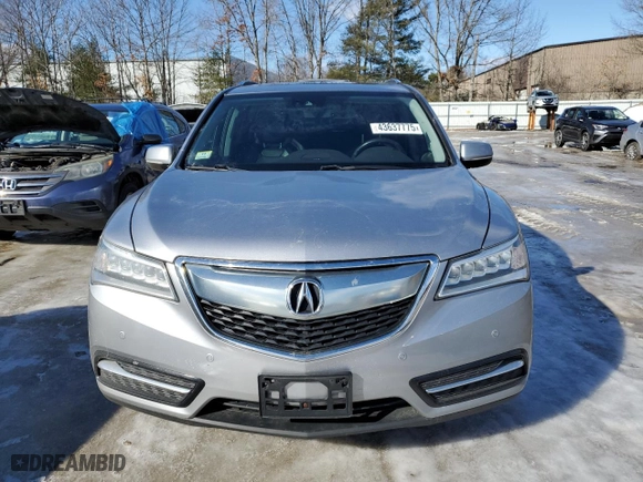 2016 Acura MDX w/Advance with VIN 5FRYD4H94GB059631, listed as a Copart auction lot 43637775 with 180,217 mi miles and Salvage Title. Bid and sale history available at carsss.com. Image 5.