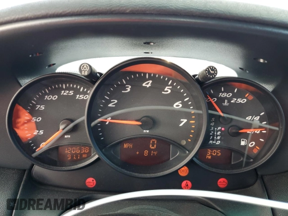1998 Porsche Boxster z VIN WP0CA298XWU622217, wystawiony jako Copart lot #49441925 z przebiegiem 120 638 mil mil oraz Szkoda całkowita • Salvage title. Historia ofert i sprzedaży dostępna na DreamBid. Obrazek 9.