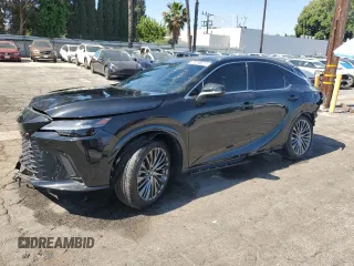 2023 Lexus RX 350 z VIN 2T2BAMCA8PC008263, wystawiony jako Copart lot #57031465 z przebiegiem 11 354 mil mil oraz Czysty tytuł • Clean title. Historia ofert i sprzedaży dostępna na DreamBid. Obrazek 1.