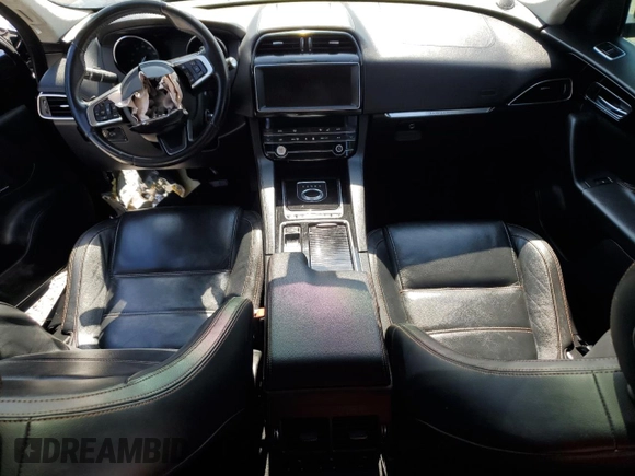 2020 Jaguar F-Pace 30t Prestige with VIN SADCK2GX2LA640512, listed as a Copart auction lot 45651055 with 97,395 mi miles and Salvage Title. Bid and sale history available at DreamBid. Image 8.