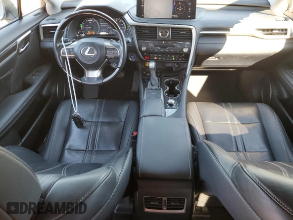 2022 Lexus RX with VIN JTJJGKFA9N2028481, listed as a Copart auction lot 80455704 with 45,712 mi miles and Salvage Title. Bid and sale history available at carsss.com. Image 8.