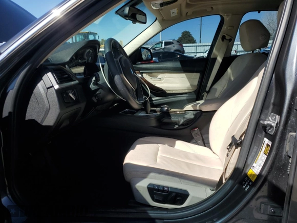 2015 BMW 3 Series 328i xDrive with VIN WBA3B3C50FF548227, listed as a Copart auction lot 48989675 with 80,410 mi miles and Salvage Title. Bid and sale history available at carsss.com. Image 7.