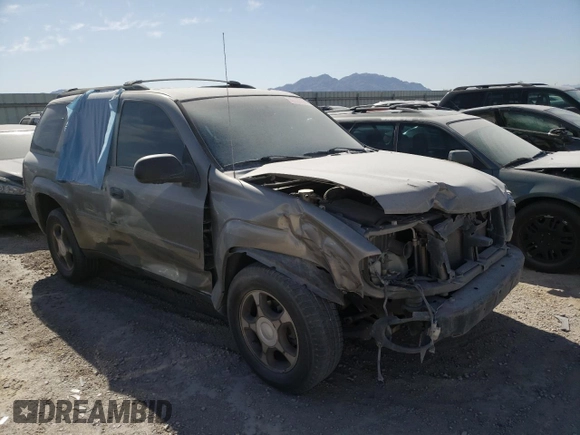 2007 Chevrolet TrailBlazer LS with VIN 1GNDT13S972113415, listed as a Copart auction lot 46336645 with 0 mi miles and Salvage Title. Bid and sale history available at carsss.com. Image 4.