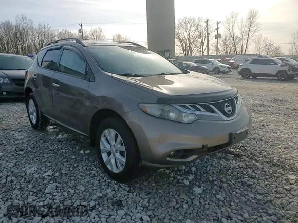 2014 Nissan Murano S with VIN JN8AZ1MW9EW505235, listed as a Copart auction lot 48515615 with 141,894 mi miles and Clean Title. Bid and sale history available at DreamBid. Image 14.