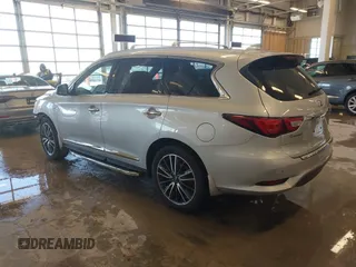 2017 Infiniti QX60 with VIN 5N1DL0MM3HC525307, listed as a IAAI auction lot 41578552 with 54,313 mi miles and . Bid and sale history available at DreamBid. Image 3.