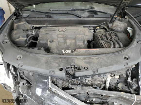 2013 Cadillac SRX Luxury Collection with VIN 3GYFNCE34DS639507, listed as a Copart auction lot 48424275 with 160,186 mi miles and Salvage Title. Bid and sale history available at carsss.com. Image 12.