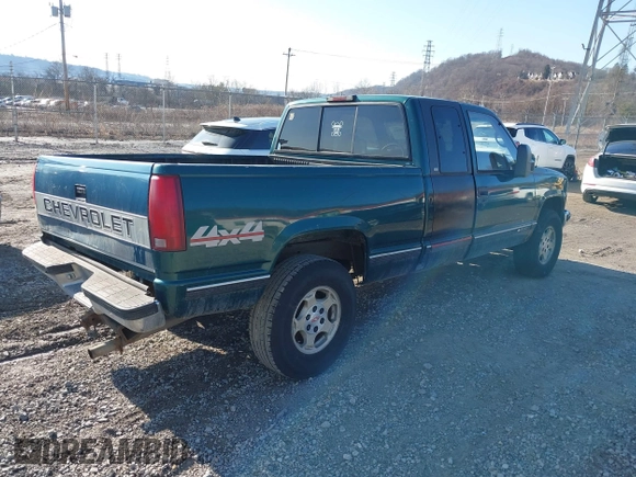 1997 Chevrolet Silverado 1500 with VIN 2GCEK19R5V1186749, listed as a IAAI auction lot 41738002 with 235,184 mi miles and . Bid and sale history available at DreamBid. Image 4.