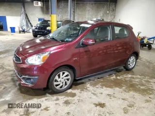 2018 Mitsubishi Mirage SE z VIN ML32A4HJ2JH003692, wystawiony jako Copart lot #58967735 z przebiegiem 66 490 mil mil oraz Szkoda całkowita • Salvage title. Historia ofert i sprzedaży dostępna na DreamBid. Obrazek 1.