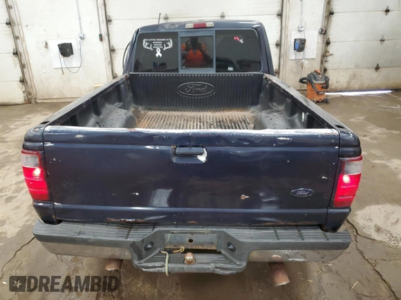 2001 Ford Ranger XL Fleet with VIN 1FTZR15E41TA57115, listed as a Copart auction lot 53724475 with 283,592 mi miles and Clean Title. Bid and sale history available at DreamBid. Image 6.