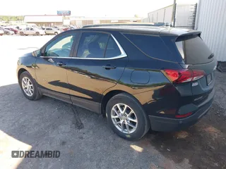 2022 Chevrolet Equinox LT with VIN 3GNAXKEV6NL244057, listed as a IAAI auction lot 42238411 with 46,038 mi miles and . Bid and sale history available at DreamBid. Image 3.
