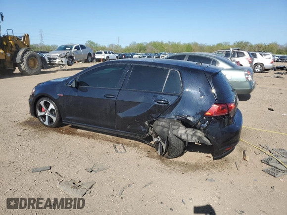 2017 Volkswagen GTI S z VIN 3VW547AU6HM026810, wystawiony jako Copart lot #56215205 z przebiegiem 66 486 mil mil oraz Szkoda całkowita • Salvage title. Historia ofert i sprzedaży dostępna na DreamBid. Obrazek 2.