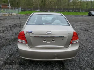2007 Kia Spectra EX with VIN KNAFE121975420017, listed as a Copart auction lot 51553304 with 96,897 mi miles and Non Repairable. Bid and sale history available at DreamBid. Image 6.