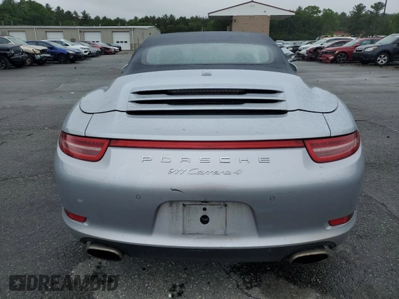 2016 Porsche 911 Carrera with VIN WP0CA2A93GS141145, listed as a Copart auction lot 55515024 with 29,005 mi miles and Salvage Title. Bid and sale history available at carsss.com. Image 6.