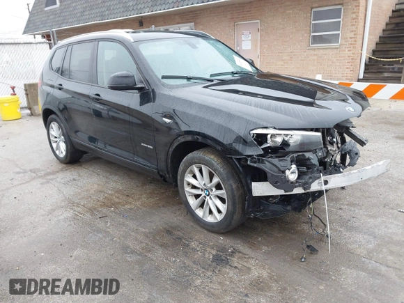2015 BMW X3 xDrive28i z VIN 5UXWX9C53F0D57118, wystawiony jako IAAI lot #41476820 z przebiegiem 106 036 mil mil oraz . Historia ofert i sprzedaży dostępna na DreamBid. Obrazek 1.