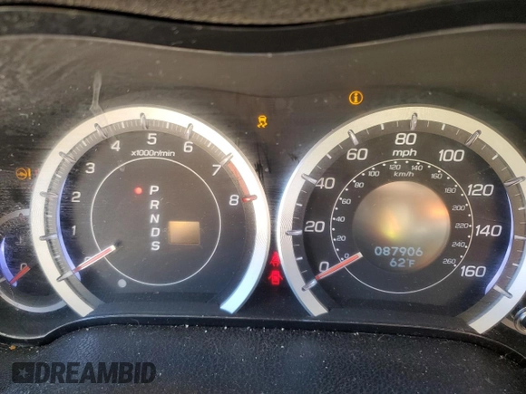 2014 Acura TSX with VIN JH4CU2F46EC000323, listed as a Copart auction lot 49716555 with 87,906 mi miles and Salvage title. Bid and sale history available at DreamBid. Image 9.