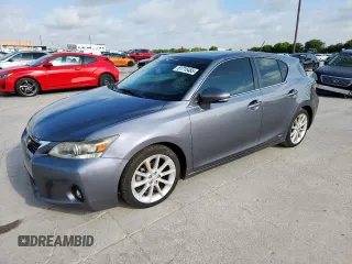 2012 Lexus CT 200h with VIN JTHKD5BH4C2111722, listed as a Copart auction lot 61715485 with 139,608 mi miles and Clean title. Bid and sale history available at DreamBid. Image 1.
