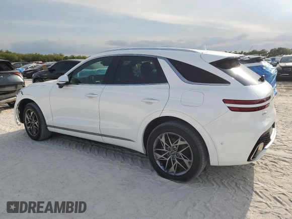 2022 Genesis GV70 2.5T with VIN KMUMADTB0NU051417, listed as a Copart auction lot 54915295 with 36,530 mi miles and Salvage Title. Bid and sale history available at DreamBid. Image 2.