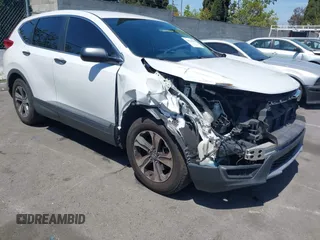 2019 Honda CR-V LX with VIN 2HKRW5H33KH407463, listed as a IAAI auction lot 42034584 with 85,454 mi miles and . Bid and sale history available at DreamBid. Image 1.