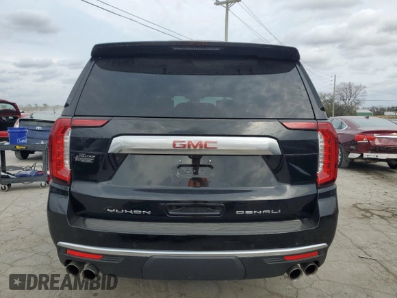 2024 GMC Yukon XL Denali with VIN 1GKS2JKL1RR307397, listed as a Copart auction lot 78800474 with 774 mi miles and Salvage Title. Bid and sale history available at carsss.com. Image 6.