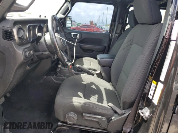 2018 Jeep Wrangler Unlimited Sport S с VIN 1C4HJXDN1JW324720, выставлен на аукционе Copart как лот 64615085 с пробегом 57 434 миль миль и Чистый • Clean title. История ставок и продаж доступна на DreamBid. Изображение 7.