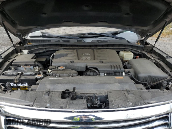 2014 Infiniti QX80 with VIN JN8AZ2NC4E9350828, listed as a Copart auction lot 72856614 with 80,717 mi miles and Salvage Title. Bid and sale history available at carsss.com. Image 13.