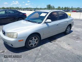 2002 Hyundai Elantra GLS with VIN KMHDN45DX2U310539, listed as a IAAI auction lot 42523118 with 196,121 mi miles and . Bid and sale history available at DreamBid. Image 2.