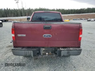2005 Ford F-150 STX with VIN 1FTRX12W65NA78366, listed as a Copart auction lot 44186555 with 0 mi miles and Salvage Title. Bid and sale history available at carsss.com. Image 6.