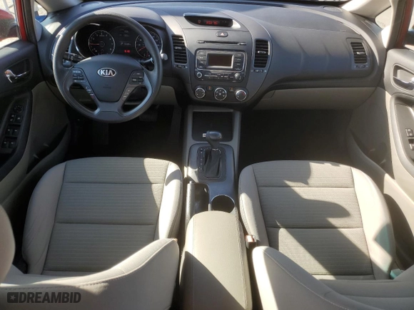 2014 Kia Forte LX with VIN KNAFX4A64E5215307, listed as a Copart auction lot 52787795 with 54,684 mi miles and Salvage Title. Bid and sale history available at carsss.com. Image 8.