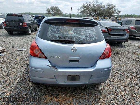 2011 Nissan Versa S with VIN 3N1BC1CP0BL439383, listed as a Copart auction lot 50328905 with 126,850 mi miles and Salvage title. Bid and sale history available at DreamBid. Image 6.