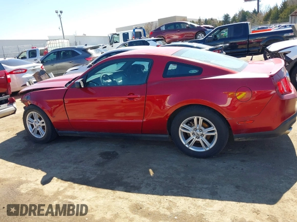 2012 Ford Mustang V6 Premium with VIN 1ZVBP8AM4C5269594, listed as a IAAI auction lot 41749935 with 195,719 mi miles. Bid and sale history available at carsss.com. Image 14.