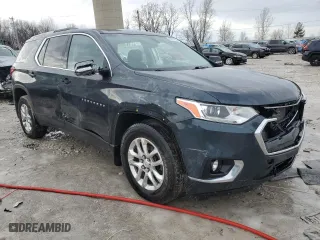 2018 Chevrolet Traverse LT Cloth with VIN 1GNEVGKW0JJ150260, listed as a Copart auction lot 46607825 with 199,934 mi miles and Clean Title. Bid and sale history available at carsss.com. Image 4.