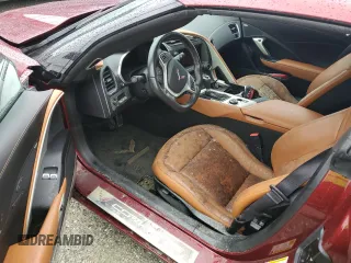 2016 Chevrolet Corvette Z06 2LZ z VIN 1G1YS2D65G5602938, wystawiony jako Copart lot #74277744 z przebiegiem Nie podano mil oraz Nie do naprawy • Non repairable. Historia ofert i sprzedaży dostępna na DreamBid. Obrazek 8.
