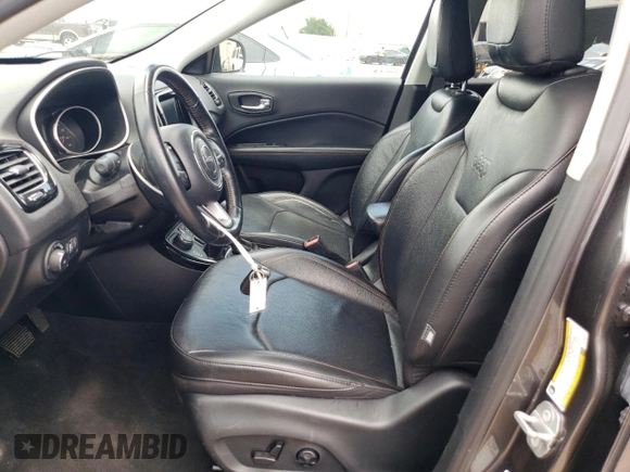 2021 Jeep Compass Limited z VIN 3C4NJDCB6MT602871, wystawiony jako Copart lot #64668185 z przebiegiem 71 822 mil mil oraz Szkoda całkowita • Salvage title. Historia ofert i sprzedaży dostępna na DreamBid. Obrazek 7.