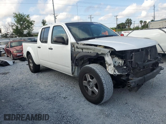 2008 Nissan Frontier SE with VIN 1N6AD09U28C420509, listed as a Copart auction lot 54053585 with 218,970 mi miles and Salvage title. Bid and sale history available at DreamBid. Image 4.