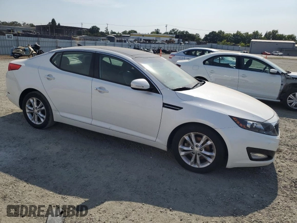 2013 Kia Optima EX с VIN 5XXGN4A73DG124982, выставлен на аукционе Copart как лот 59822095 с пробегом 188 458 миль миль и Чистый • Clean title. История ставок и продаж доступна на DreamBid. Изображение 4.