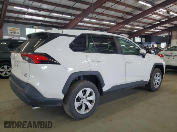 2019 Toyota RAV4 LE with VIN 2T3G1RFV5KC052632, listed as a Copart auction lot 63547905 with 138,090 mi miles and Clean title. Bid and sale history available at DreamBid. Image 3.
