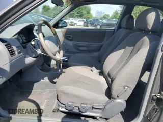 2001 Hyundai Accent GL with VIN KMHCG35C91U131429, listed as a Copart auction lot 65850374 with 46,282 mi miles and Clean Title. Bid and sale history available at carsss.com. Image 7.