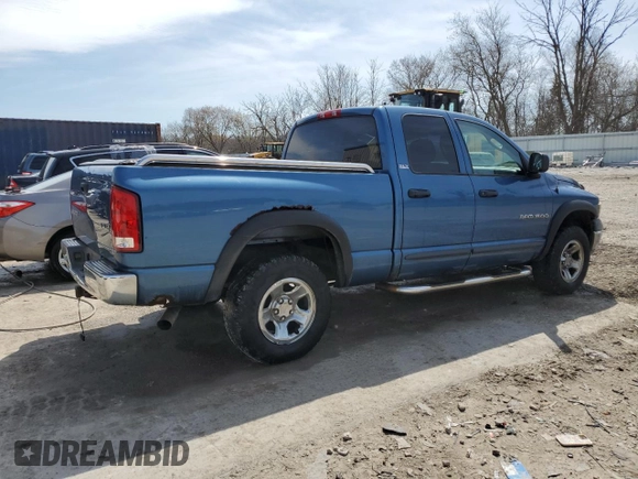 2002 Dodge 1500 with VIN 3D7HU18N72G198061, listed as a Copart auction lot 54520705 with 145,407 mi miles and Non Repairable. Bid and sale history available at carsss.com. Image 3.