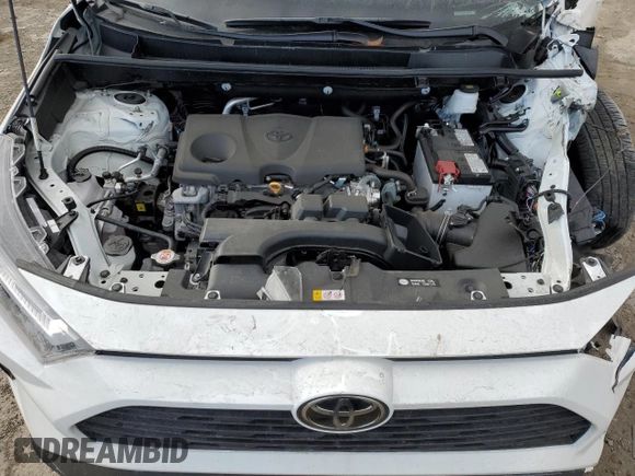 2024 Toyota RAV4 LE with VIN 2T3F1RFV6RC470591, listed as a Copart auction lot 88270555 with 0 mi miles and Salvage Title. Bid and sale history available at carsss.com. Image 12.