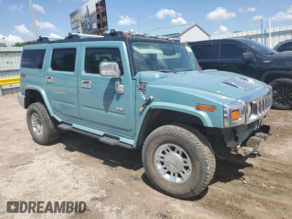 2007 Hummer H2 SUV z VIN 5GRGN23UX7H101776, wystawiony jako Copart lot #56337975 z przebiegiem 176 599 mil mil oraz Szkoda całkowita • Salvage title. Historia ofert i sprzedaży dostępna na DreamBid. Obrazek 4.