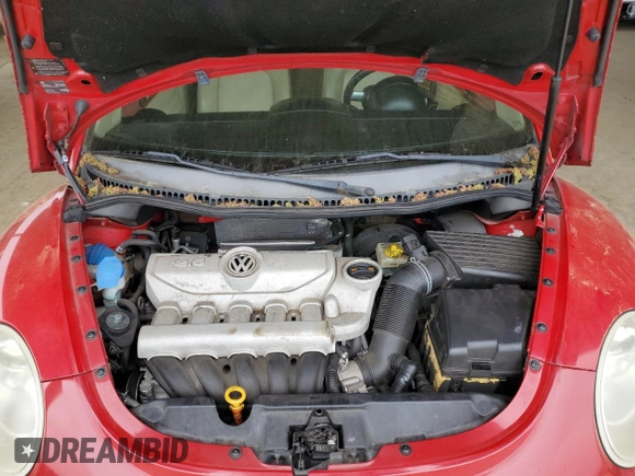 2007 Volkswagen New Beetle Coupe with VIN 3VWSW31C07M506935, listed as a Copart auction lot 53234105 with 87,856 mi miles and Clean Title. Bid and sale history available at carsss.com. Image 11.