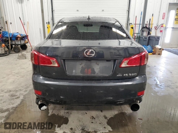 2011 Lexus IS 350 with VIN JTHCE5C28B5000227, listed as a Copart auction lot 46902595 with 109,838 mi miles and Clean title. Bid and sale history available at DreamBid. Image 6.