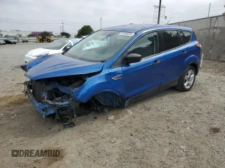 2017 Ford Escape S with VIN 1FMCU0F76HUD94965, listed as a Copart auction lot 61836265 with 124,771 mi miles and Salvage title. Bid and sale history available at DreamBid. Image 1.