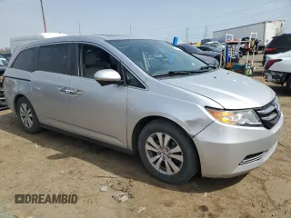 2014 Honda Odyssey EX-L with VIN 5FNRL5H6XEB065581, listed as a Copart auction lot 53467645 with 111,917 mi miles and Clean Title. Bid and sale history available at DreamBid. Image 4.