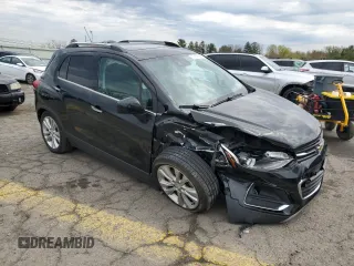 2018 Chevrolet Trax Premier with VIN 3GNCJRSB0JL369367, listed as a Copart auction lot 53155935 with 25,132 mi miles and Salvage Title. Bid and sale history available at carsss.com. Image 4.