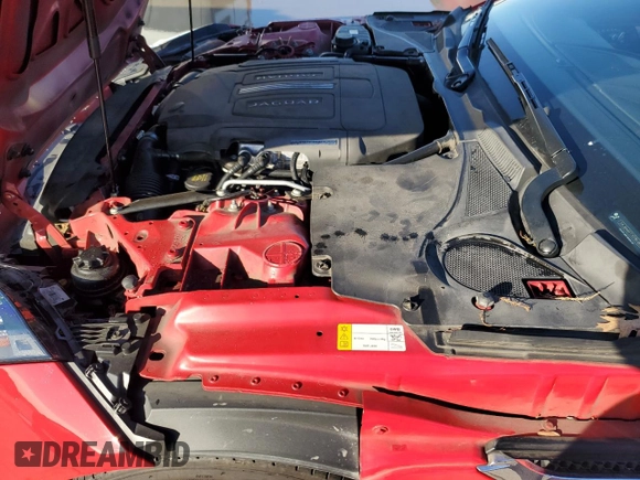 2014 Jaguar F-Type S with VIN SAJWA6FC5E8K06050, listed as a Copart auction lot 85568504 with 98,881 mi miles and Clean Title. Bid and sale history available at DreamBid. Image 11.