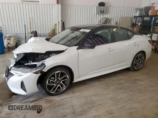 2025 Nissan Sentra SR с VIN 3N1AB8DVXSY236301, выставлен на аукционе Copart как лот 56653135 с пробегом 18 308 миль миль и Списание • Salvage title. История ставок и продаж доступна на DreamBid. Изображение 1.
